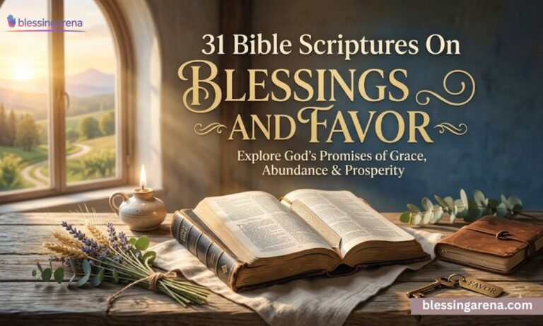 31 Bible Scriptures On Blessings And Favor
