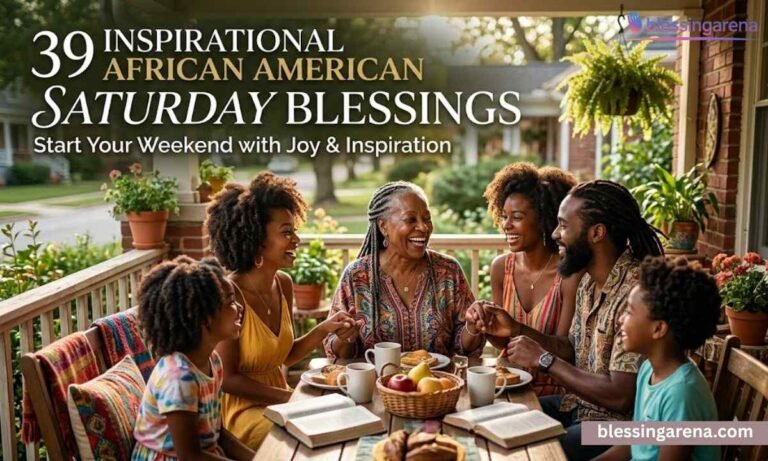 39 Inspirational African American Saturday Blessings