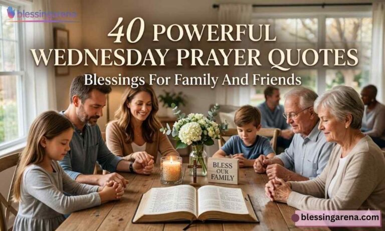 40 Powerful Wednesday Prayer Quotes, Blessings For Family And Friends