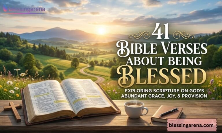 41 Bible Verses About Being Blessed