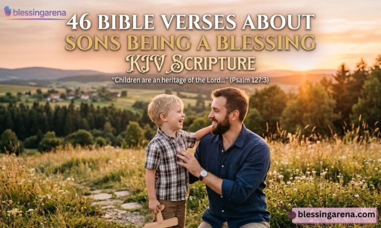 46 Bible Verses About Sons Being A Blessing KJV Scripture