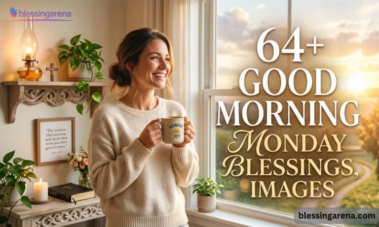 64+ Good Morning Monday Blessings, Images