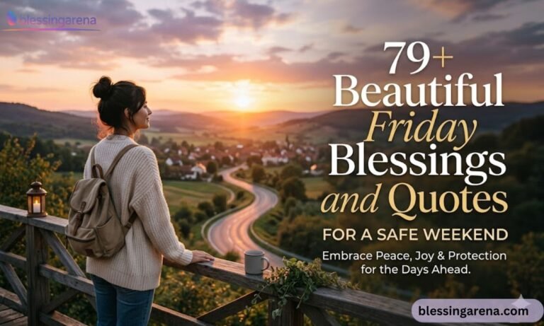 79+ Beautiful Friday Blessings and Quotes for a Safe Weekend