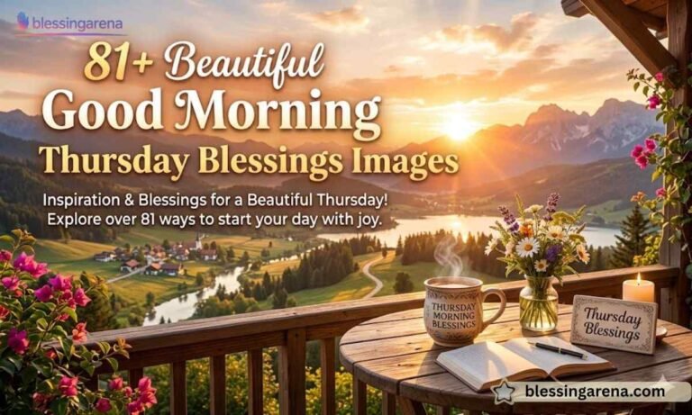 81+ Beautiful Good Morning Thursday Blessings Images