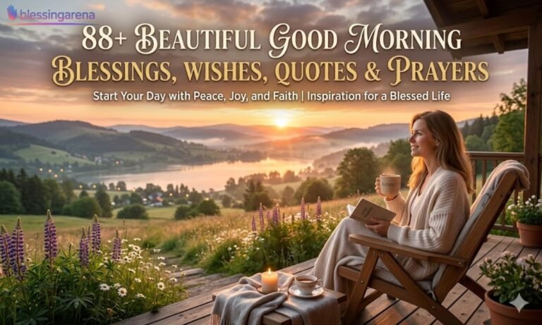 88+ Beautiful Good Morning Blessings, Wishes, Quotes And Prayers