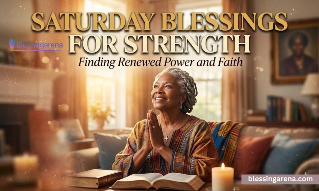 African American Saturday Blessings for Strength