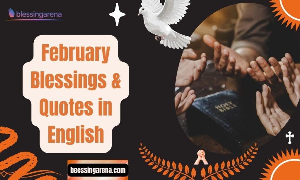 February Blessings & Quotes in English