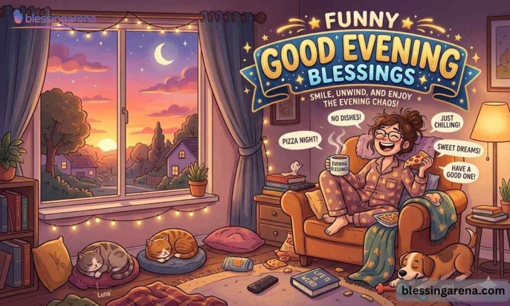 Funny Good Evening Blessings