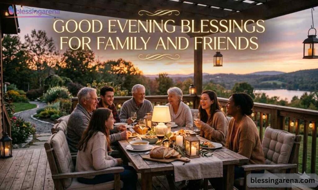 Good Evening Blessings for Family and Friends