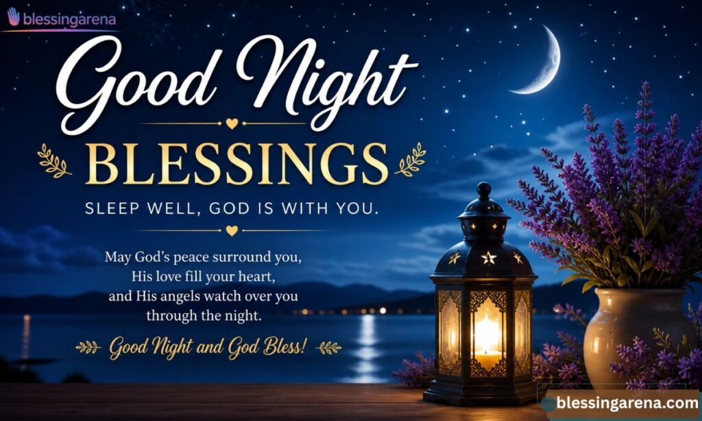 Good Night Blessings Prayers Images
