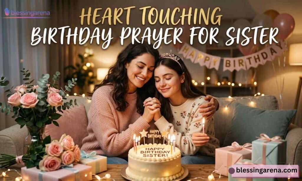Heart Touching Birthday Prayer for Sister