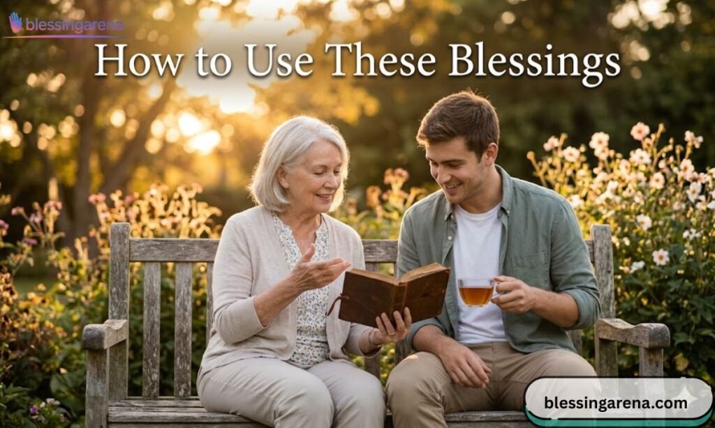 How to Use These Blessings