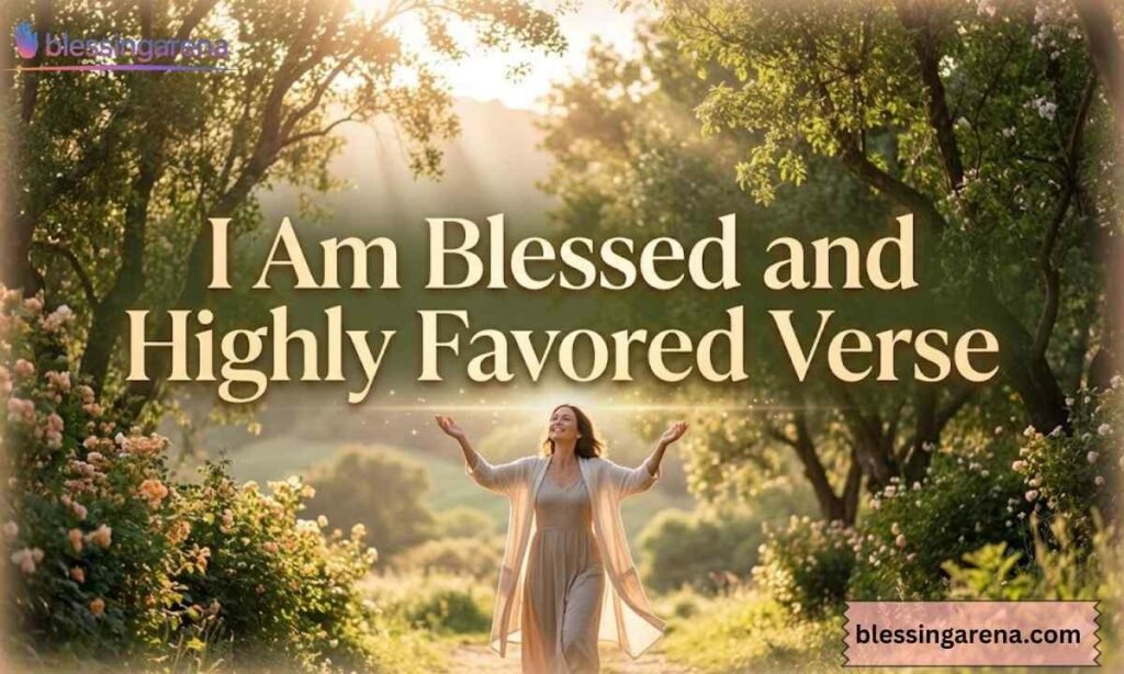 I Am Blessed and Highly Favored Verse