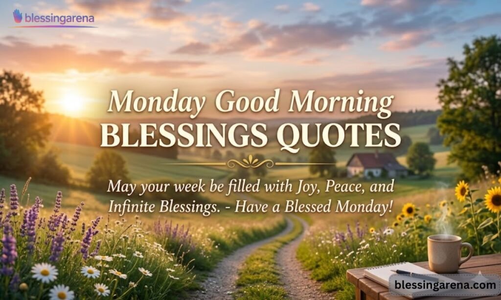 Monday Good Morning Blessings Quotes