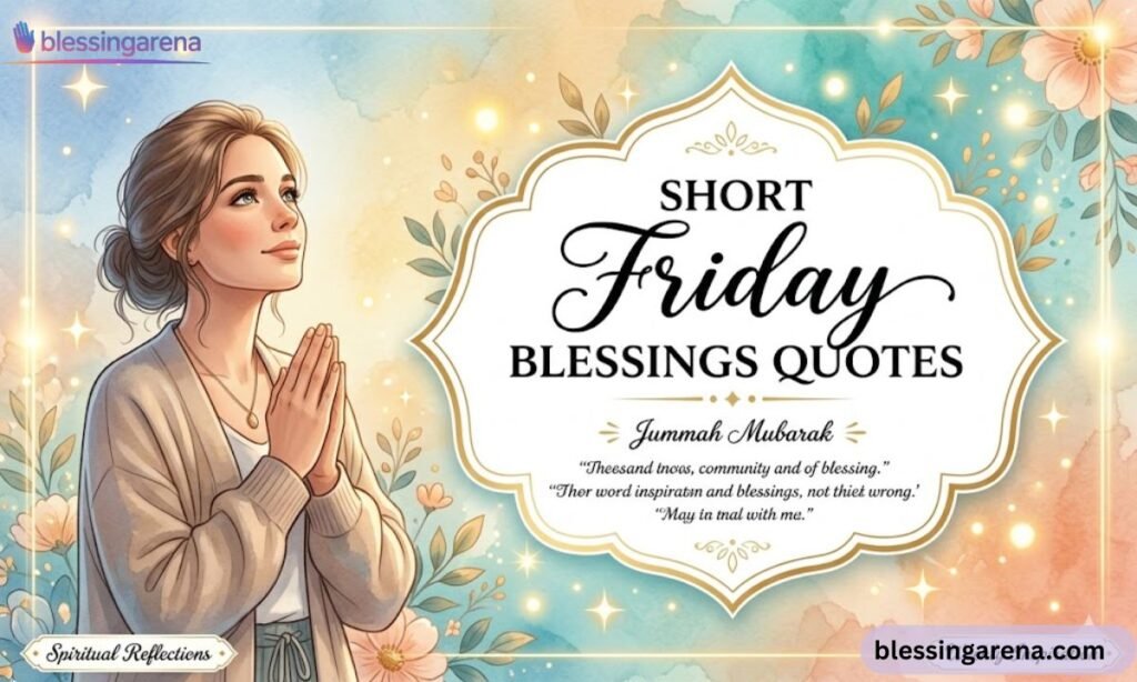 Short Friday Blessings Quotes