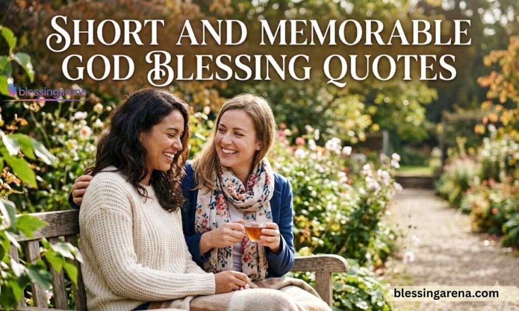 Short and Memorable God Blessing Quotes