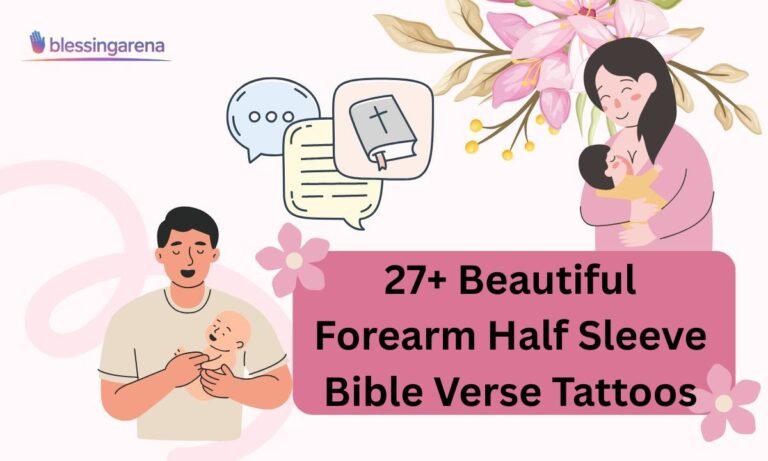 27+ Beautiful Forearm Half Sleeve Bible Verse Tattoos