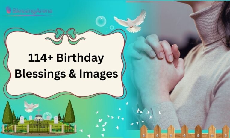 114+ Birthday Blessings & Images
