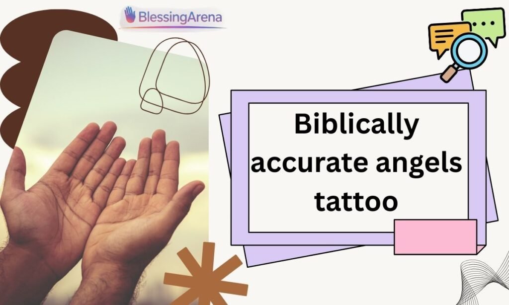 Biblically accurate angels tattoo