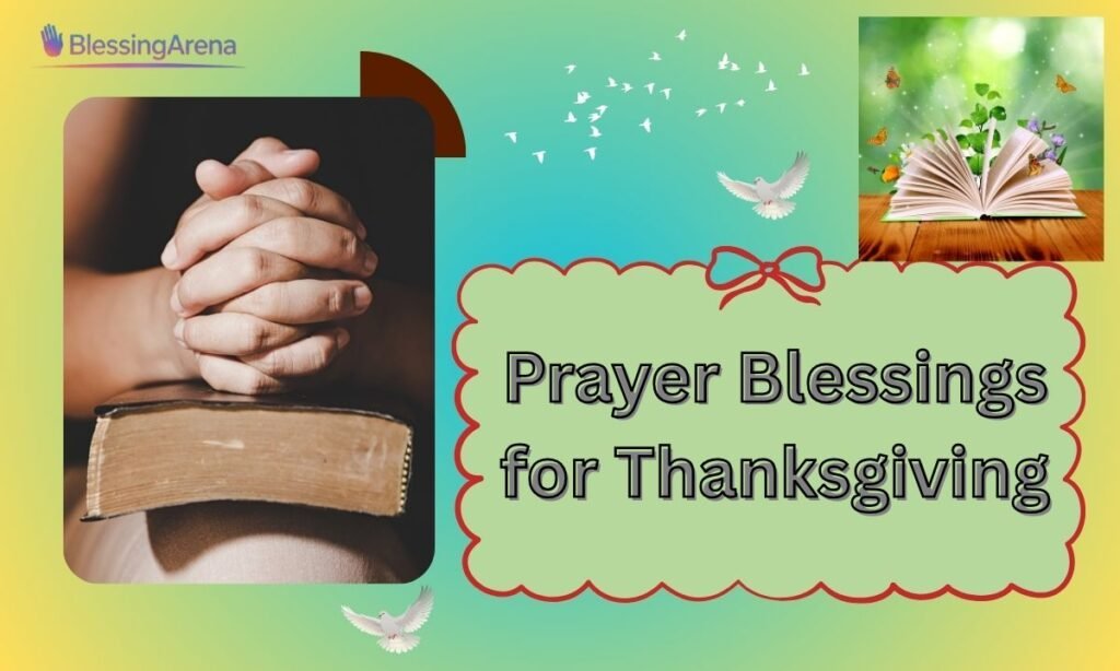 Prayer Blessings for Thanksgiving